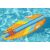 Orangefarbenes aufblasbares Surfbrett von Bestway im Poolwasser
