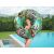 Teenage girl holding Bestway Floral Fantasy swim ring by pool