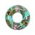Bestway Floral Fantasy inflatable swim ring with flamingo print