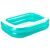 Bestway large inflatable pool 201x150x51cm, angled view on white