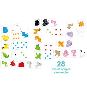 CzuCzu Domino Classic Farben Spielsteine - Entwicklungsspiele für Kinder im Kindergartenalter