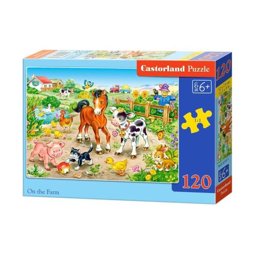 Puzzle 120 On the farm CASTOR