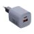 Ładowarka sieciowa Forcell 33W GaN USB-C i USB-A, szara