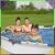 Happy family in Bestway Steel Pro MAX above ground pool