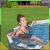 Woman relaxing in Bestway Steel Pro MAX frame pool
