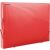 Rubber folder, 30 mm, PP, A4, DONAU, translucent red 40693463