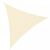 Gardlov Żagiel przeciwsłoneczny 4x4x4 beżowy, trójkątny żagiel przeciwsłoneczny, kolor beżowy, izolowany