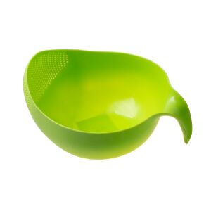 Grünes Reissieb isoliert auf weißem Hintergrund - Schalen