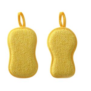 Burete de curatat bucatarie - galben