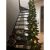 Ruhhy Christmas garland decorating a staircase