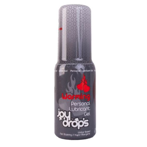 JoyDrops Warming Personal Gleitgel - 50ml Flasche, wasserbasiert, nicht fleckend, hypoallergen