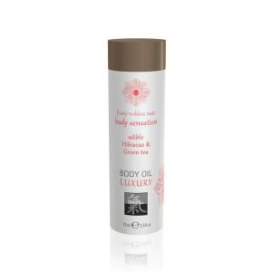 Ulei de corp de lux comestibil - Hibiscus &amp; Ceai Verde 75ml 118881246