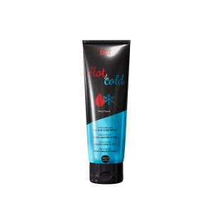 INTT Hot & Cold Intim Gleitmittel, 100ml, Minzgeschmack - Gleitmittel für den Intimbereich