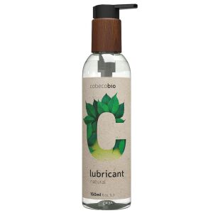 Cobeco Bio Natural Gleitmittel 150ml, wasserbasiertes Gleitgel - Gleitmittel für den Intimbereich