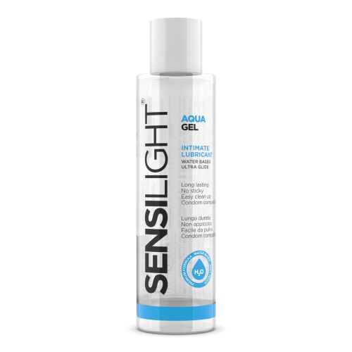 Sensilight Aqua Gel Intimgleitmittel, 150ml Flasche, wasserbasiertes Ultra Glide