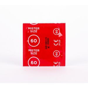 MISTER SIZE 60mm Kondom Einzelpackung - Rote Verpackung - Mister Size