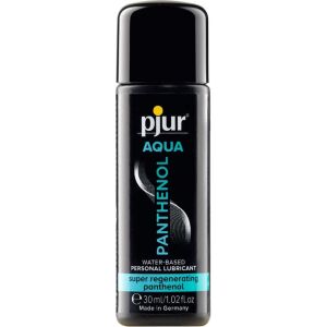 pjur AQUA Panthenol Gleitmittel auf Wasserbasis, 30ml - Gleitmittel für den Intimbereich