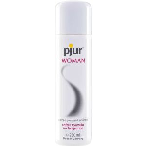 pjur Woman lubrifiant 250ml, pe bază de silicon, formulă mai delicată, fără parfum - Frumusețe și sănătate