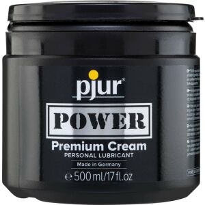 pjur Power Premium Creme Gleitmittel, 500ml Tube - Gleitmittel für den Intimbereich