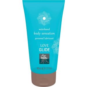 Shiatsu Love Glide Gleitgel auf Wasserbasis, 50ml - Gleitmittel für den Intimbereich