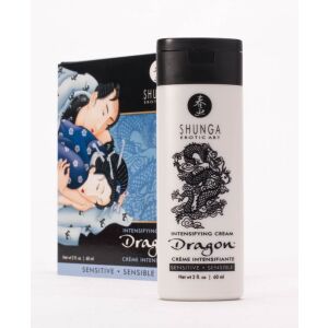 Shunga Dragon Cremă Stimulatoare pentru Cupluri 60ml, o cremă stimulantă cu extracte naturale pentru performanță îmbunătățită - Frumusețe și sănătate