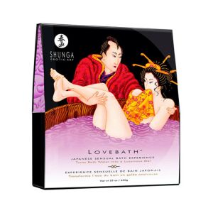 Shunga Love Bath - Gel de baie senzual Lotus, 650g - Frumusețe și sănătate