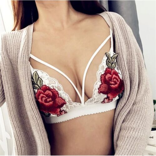 Csipkével díszített felső rózsa, fehér, S-es méret 118912717