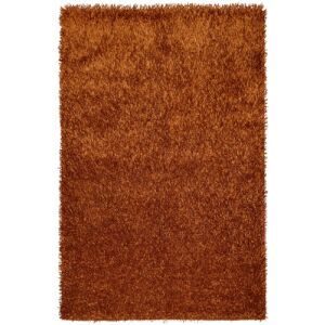 Bakero Shaggy Sikim Terra Teppich (140x200 cm) Gesamtansicht - Innenarchitektur