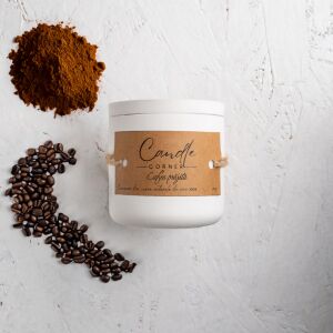 Lumanare parfumata handmade din ceara naturala de soia 100%, aroma de Cafea prajita, Recipient ceramic, 150 g 118916858 - Odorizante de camera