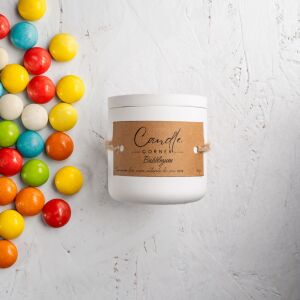 Ръчно изработена ароматизирана свещ от 100% натурален соев восък, аромат на дъвка, керамичен съд, 150 g - Candle Corner 118917103 - Освежител за въздух