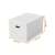 Esselte Home storage box, white, L size, with geometric pattern, 3 pack, dimensions