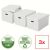 Storage box, size L, ESSELTE "Home", white - 3 pcs/bunch 40696260