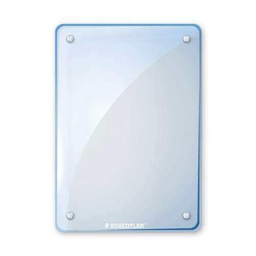 Staedtler Lumocolor Memo Board, A5 dry erase memo board, reusable, adhesive, for home, office, school