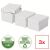 Storage box, size S, ESSELTE "Home", white - 3 pcs/bunch 40696420