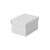 Esselte Home storage box, small size, white, geometric pattern, 3 pack