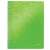 LEITZ Wow A4 spiral notebook, green, checkered, 80 sheets