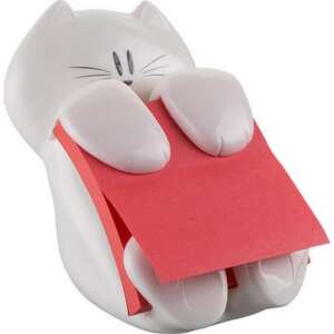 3M Post-it Cat dispenser for sticky notes, white - Notepad holder