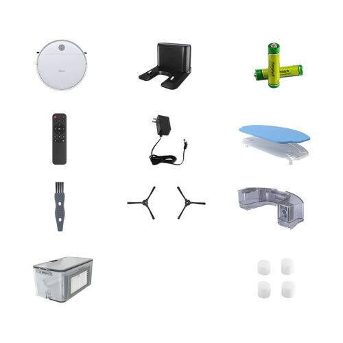 Midea I2A Staubsaugerroboter, 28 W, 2 in 1: Staubsaugen und Wischen, mit HEPA-Filter 145596049