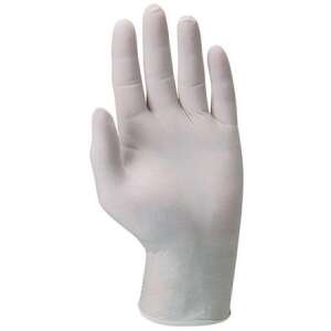 Ochranné rukavice, jednorazové, latexové, veľkosť M/8, práškovo lakované 40700182 Jednorazové rukavice