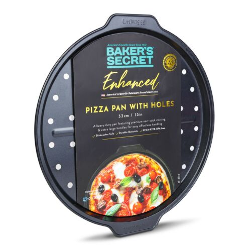 Baker's Secret - Enhance Collection - pizza sütőforma - 40.8 x 38.1 x 1.7 cm 119000607