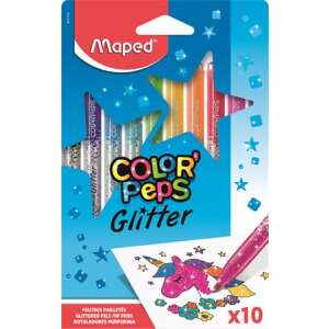 MAPED Filzstiftset, 2,8 mm, Glitter, MAPED "Color`Peps Glitter", 10 verschiedene Farben 40700795 Filzstifte