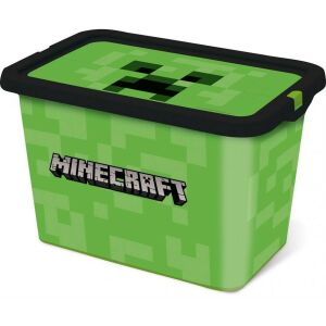 Minecraft Creeper 7L Játéktároló Doboz - Minecraft