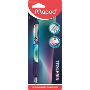 MAPED Füllfederhalter, MAPED "Nightfall", metallisch glänzend 40701112 Schulanfang, Schulmaterialien