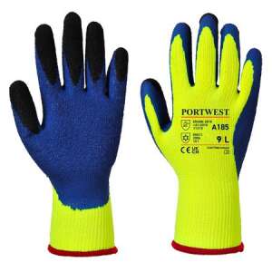 Mănuși de protecție, latex, mărimea XL "Duo-Therm", galben-albastru 40701868 Securitatea și sănătatea la locul de muncă