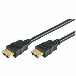 M-Cab 2M HDMI kábel, fekete, standard A-típusú csatlakozó a nagyfelbontású videóhoz és hanghoz - HDMI kábel