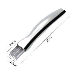 6 pengés rozsdamentes acél aprító kés konyhai használatra 135863757 - Kézi aprító, Kézi mixer, Gyümölcscentrifuga és préselő és Elektromos tésztagép