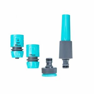 Permetezőkészlet, tömlőfúvóka tartozékokkal, 4 db, 1/2", Richmann 119014956 - Csatlakozó és kiegészítő