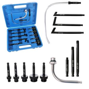 Set de adaptoare pentru schimbarea uleiului în transmisia automată TC Technic LT-QX10326 13 piese cu adaptoare metalice în cutie de plastic - TC Technic