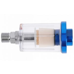 Filtru aer, Hogert HT4R870, 1/4", 15 ml, pentru pistolul de vopsit 121733446 - Accesorii pentru scule pneumatice