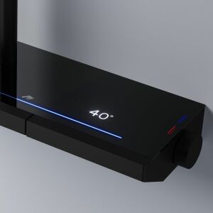 Sprchový set cu termostat REA Pedro Black 140814832 - Sprchová súprava